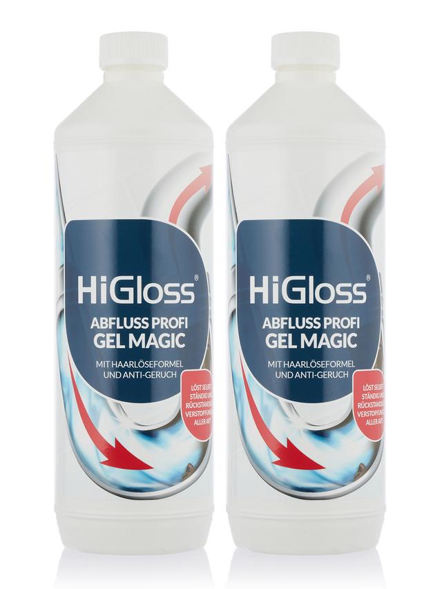 Abfluss Profi Gel Magic, 2x 1 l