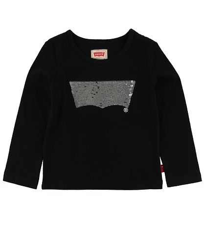 Levis Pullover - Schwarz m. Pailletten