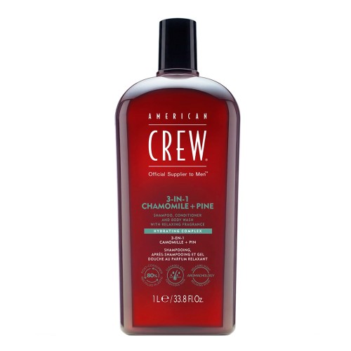 American Crew 3 em 1 Chamomile   Pine 1L