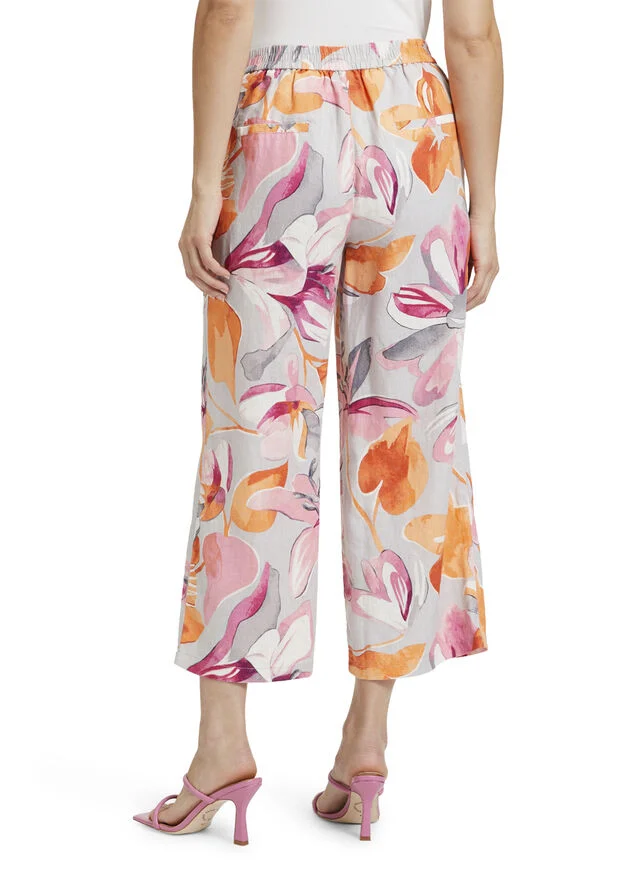 Betty Barclay Hose Casual 3/4 L Grå