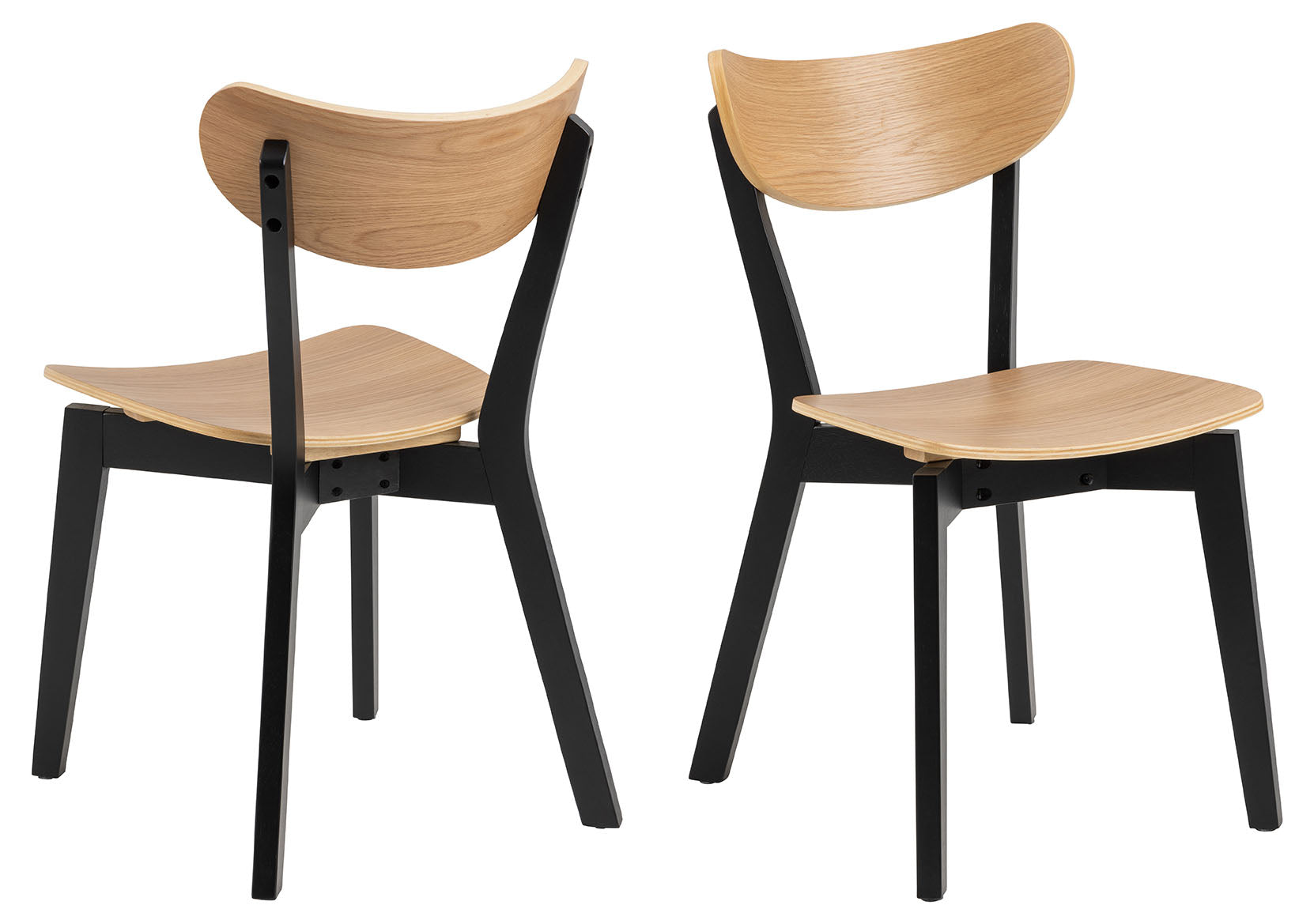 Hamar Eetkamerstoel - Set van 2 - Eiken