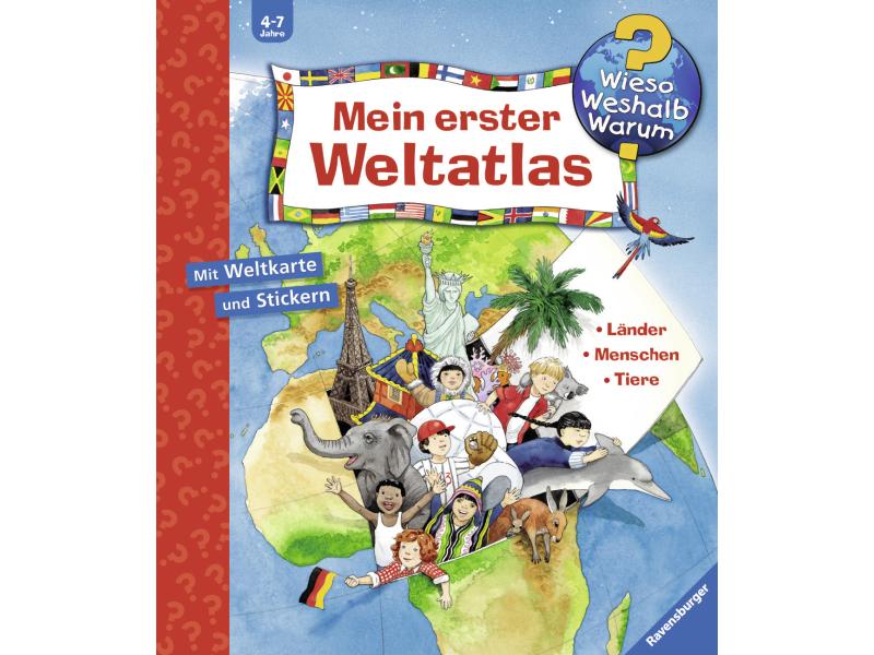 Ravensburger Kinder-Sachbuch WWW Mein erster Weltatlas Klappbuch