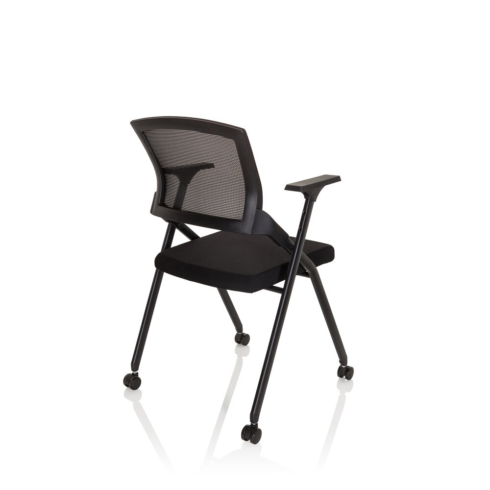 Klappstuhl PRIORITY II Stoff/Netzstoff mit Armlehnen hjh OFFICE