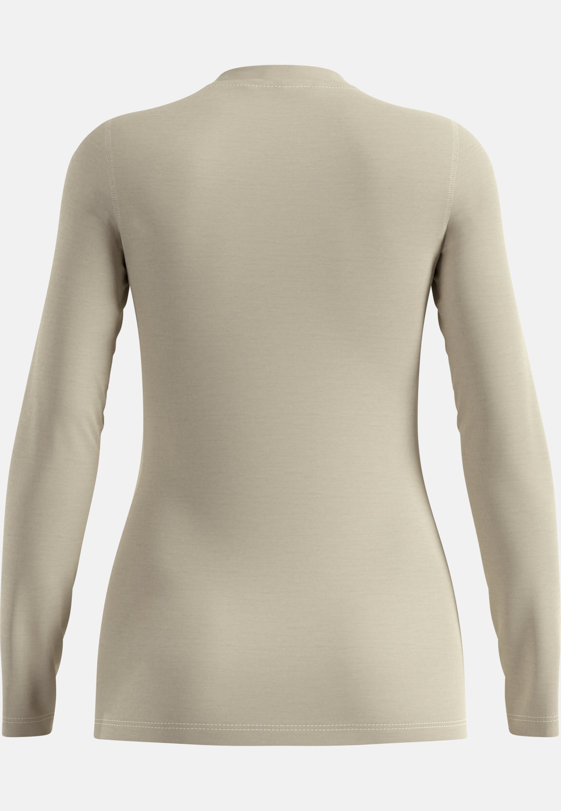 Natural Merino 160 Base Layer Langarmshirt in agate gray