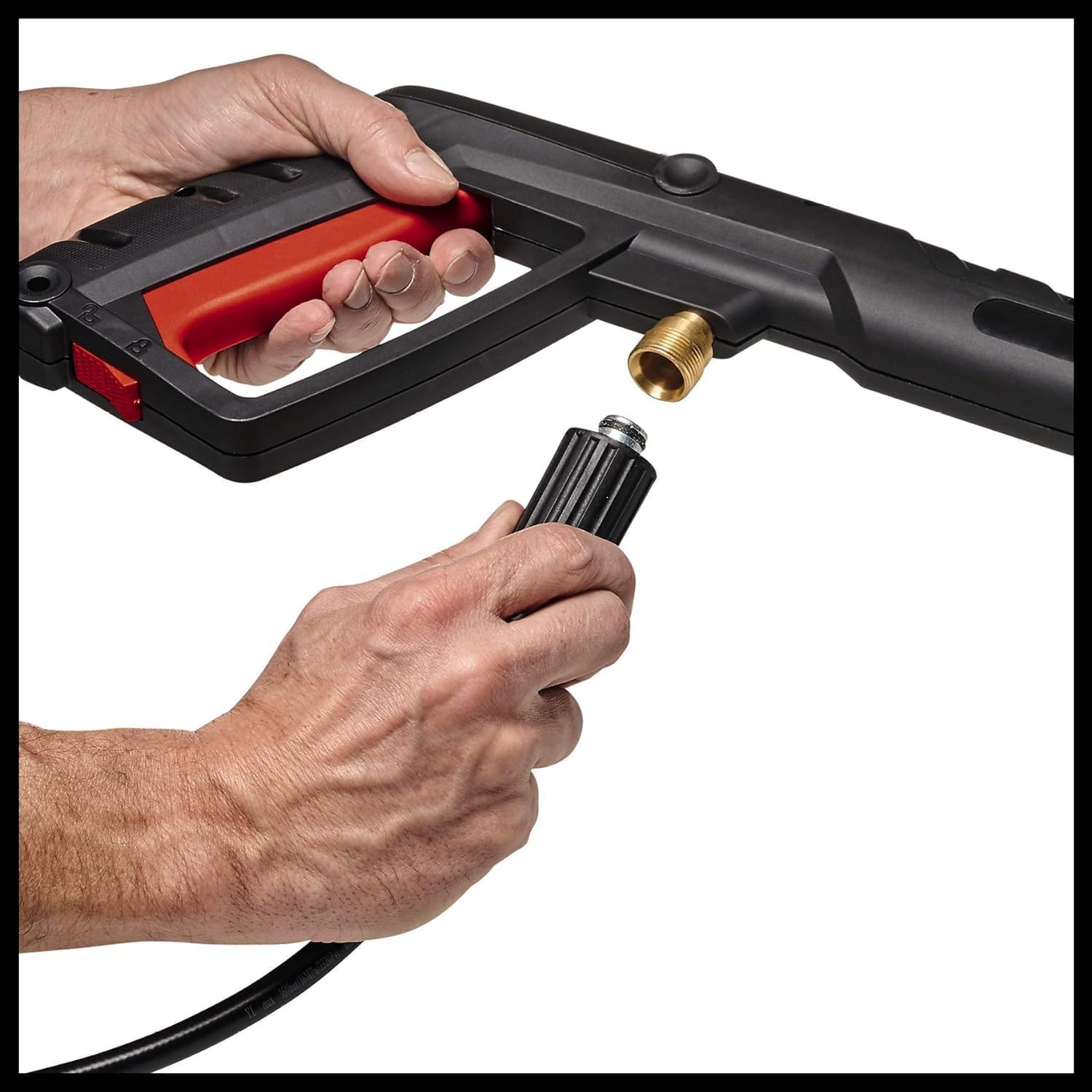 Einhell Hochdruckreiniger TE-HP 170 (2.300 Watt, max. 170 bar, modulares Quick-Couple-System, inkl. Hochdruckschlauch, Pistole, Lanze, div. Düsen, Bürste, Sprühmittelbehälter)