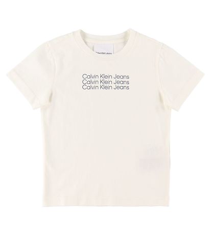 Calvin Klein T-Shirt - Reg - Grau/Navy