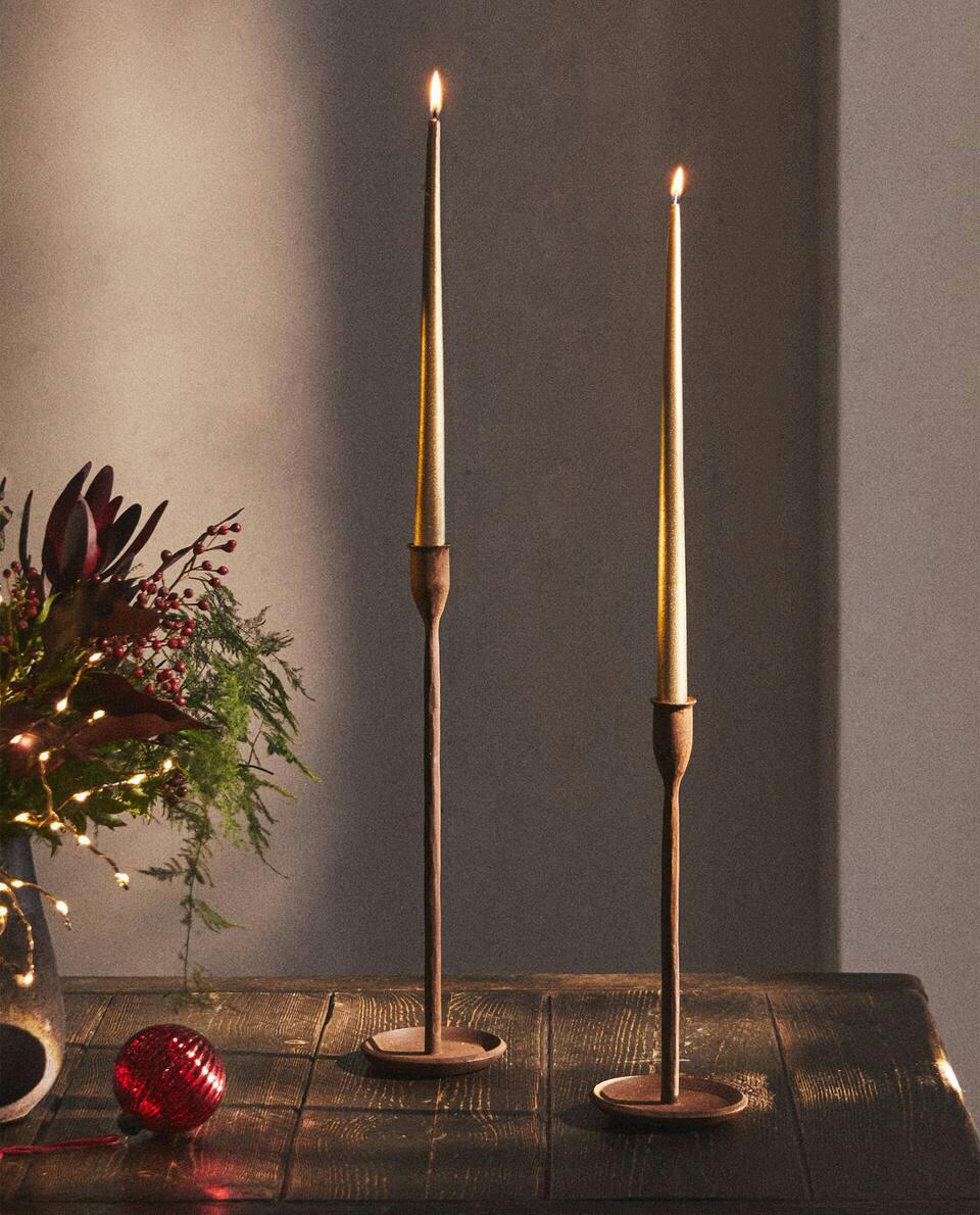 PACOTE DE VELAS DE NATAL (PACOTE COM 2)