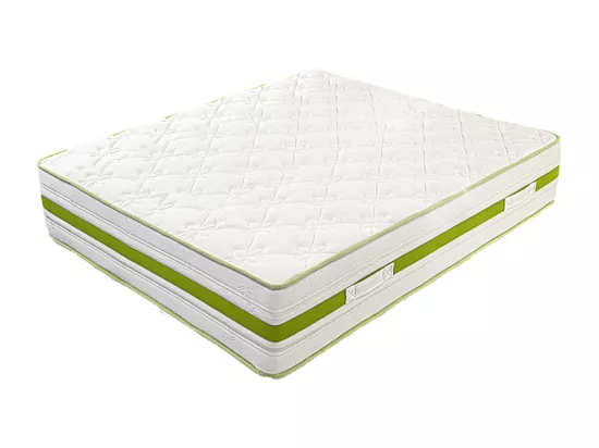 Matelas ZOULA Queen Size 160x200 cm, réversible mémoire de forme, ferme, indépendance du couchage, certifié OEKO-TEX, épaisseur 30 cm