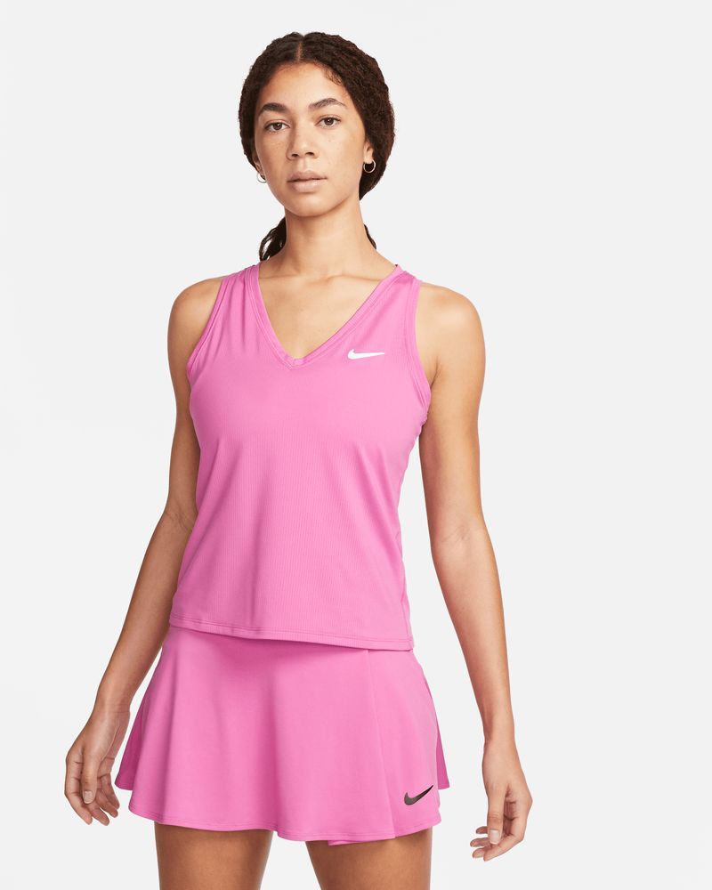 Débardeur de tennis Nike NikeCourt Rose pour femme