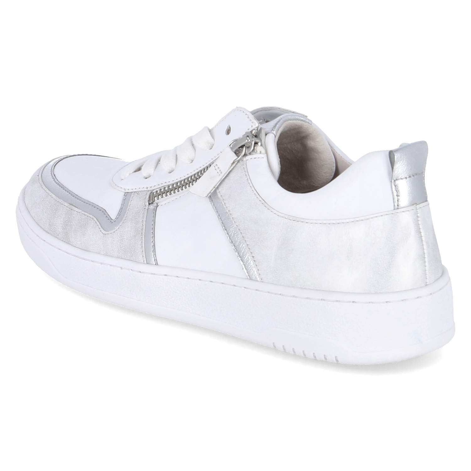 Gabor Low Sneaker - weiss/silber/ice