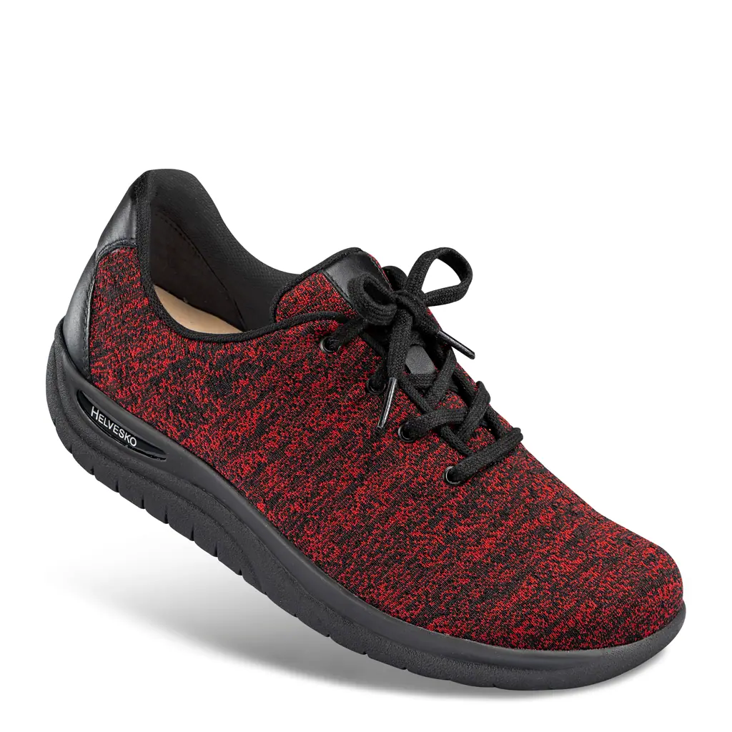 DAMEN - Schnürschuh KAETE rot