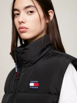 Colete puffer Alaska com capuz