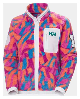 Veste Polaire Femme Helly Hansen Imperial Printed Pile Snap Violet