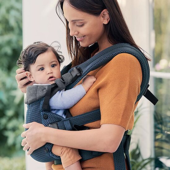 Porte-bébé Harmony   Bleu marine mesh 3D        de               BabyBjörn