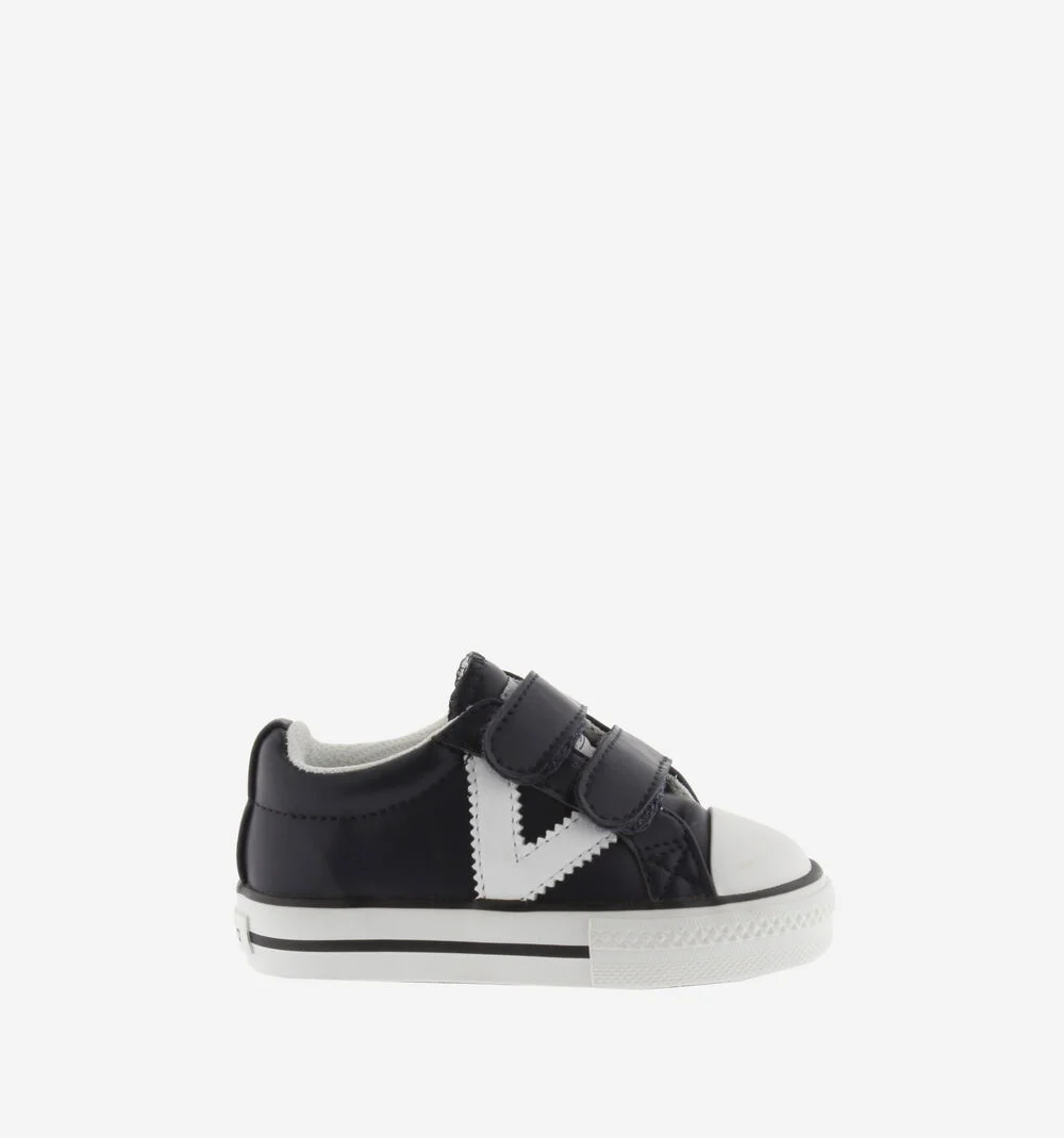 TRIBU CONTRAST FAUX LEATHER STRAPSMARINO