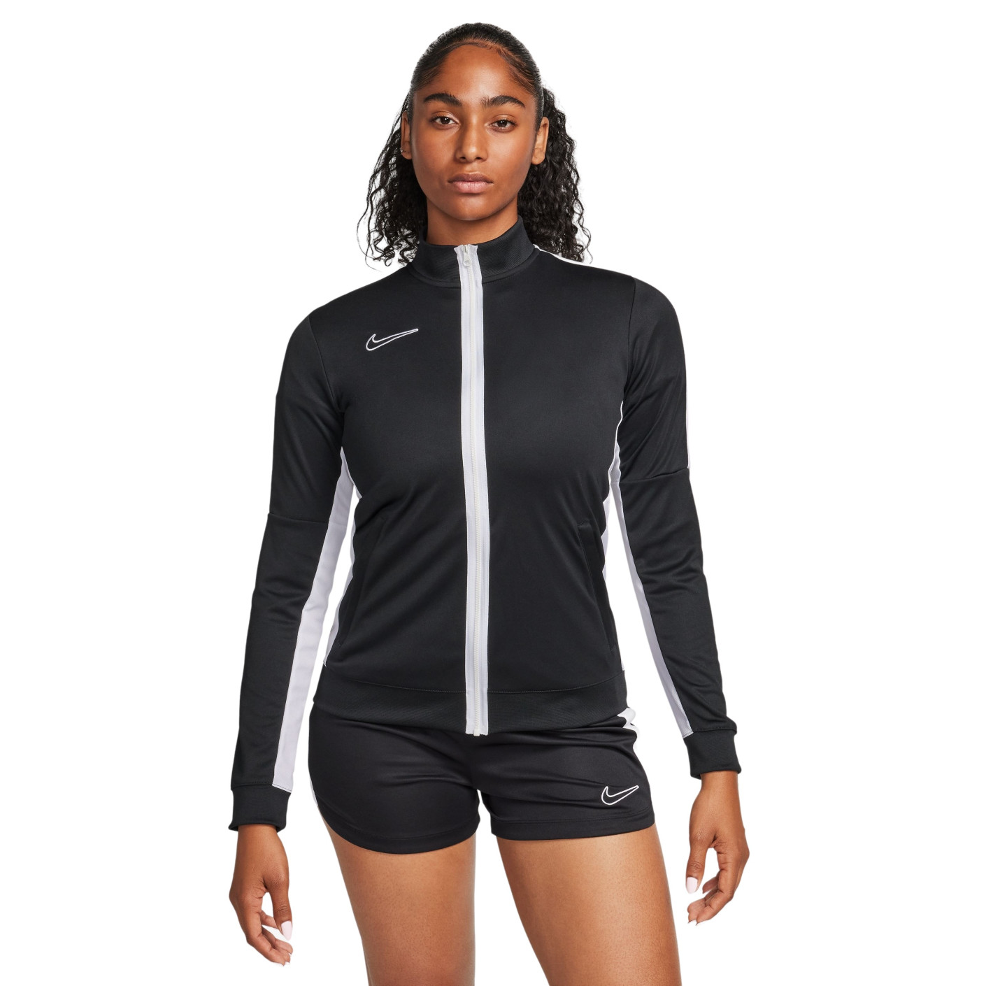 Nike Dri-FIT Academy 23 Trainingsjack Full-Zip Dames Zwart Wit