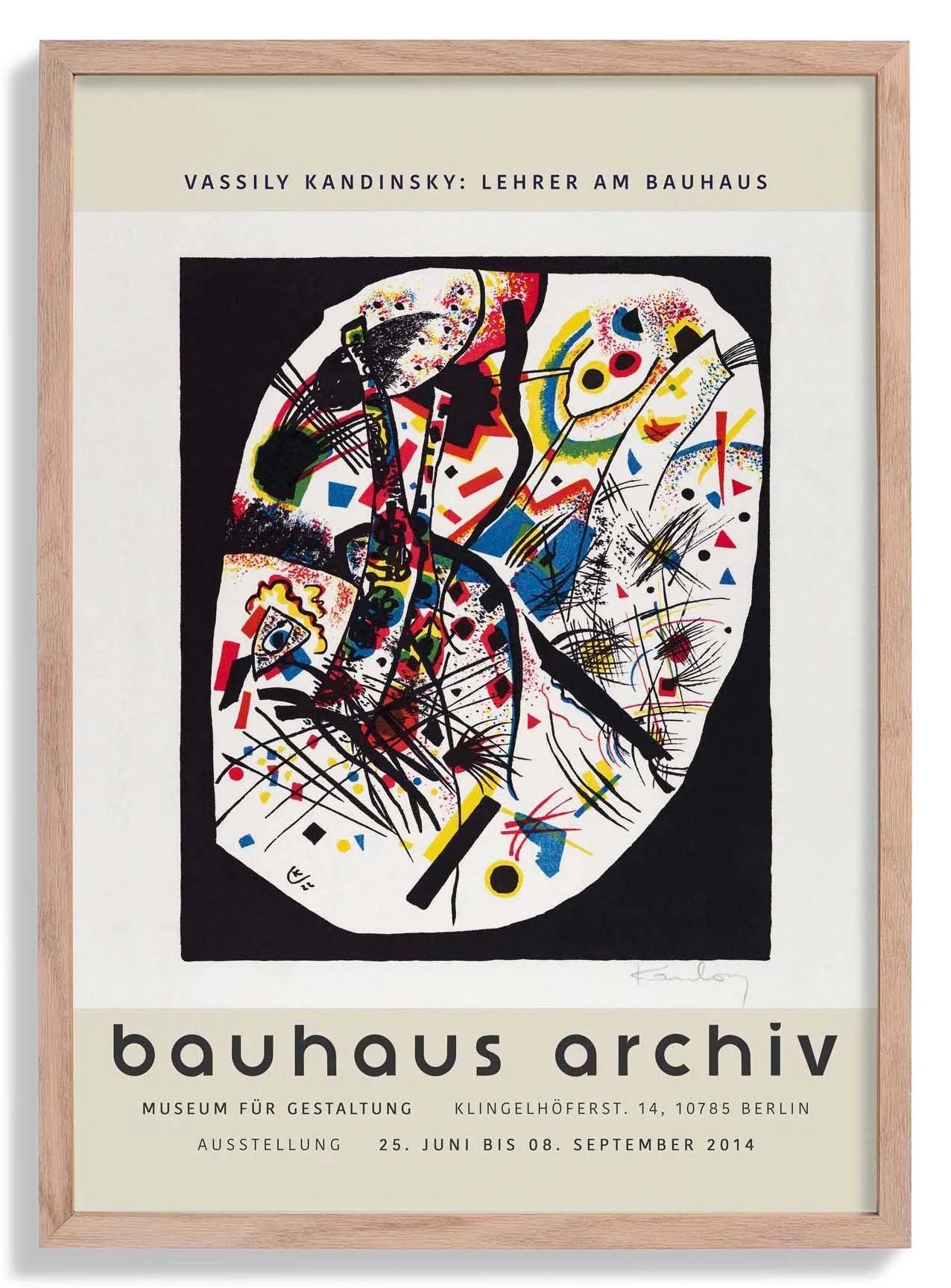Kleine Welten Nr. 3 von Wassily Kandinsky Ausstellung