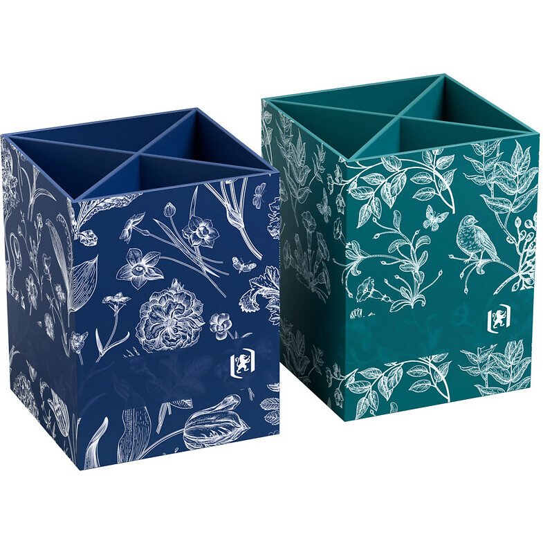 Pot a crayons Oxford romance assorti