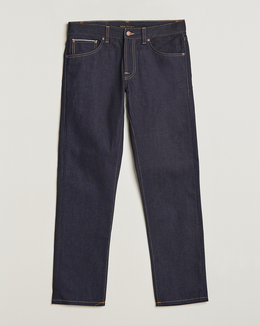 Nudie Jeans Gritty Jackson Jeans Dry Maze Selvage