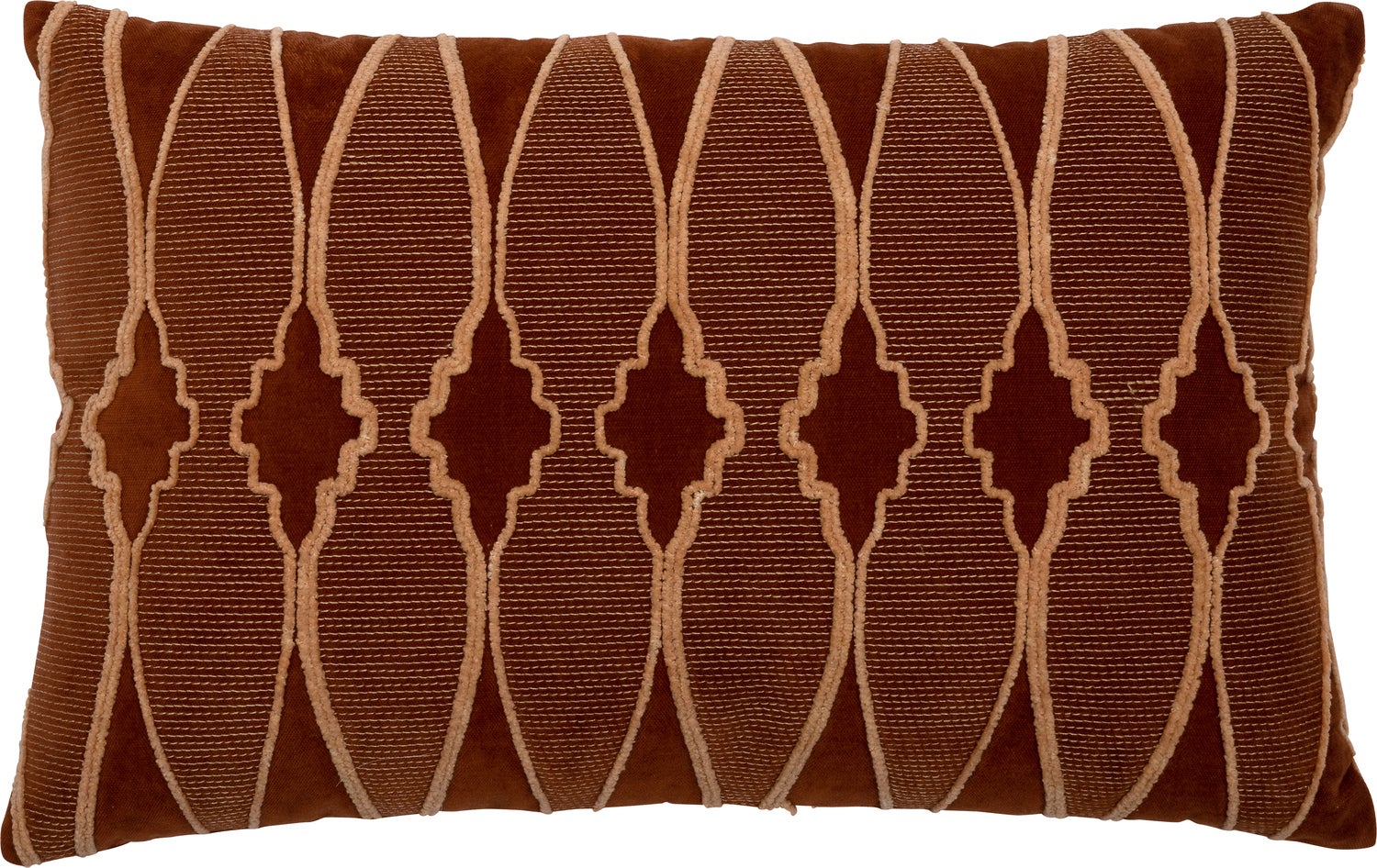 Intratuin sierkussen Fibe koper 30 x 30 x 5 cm