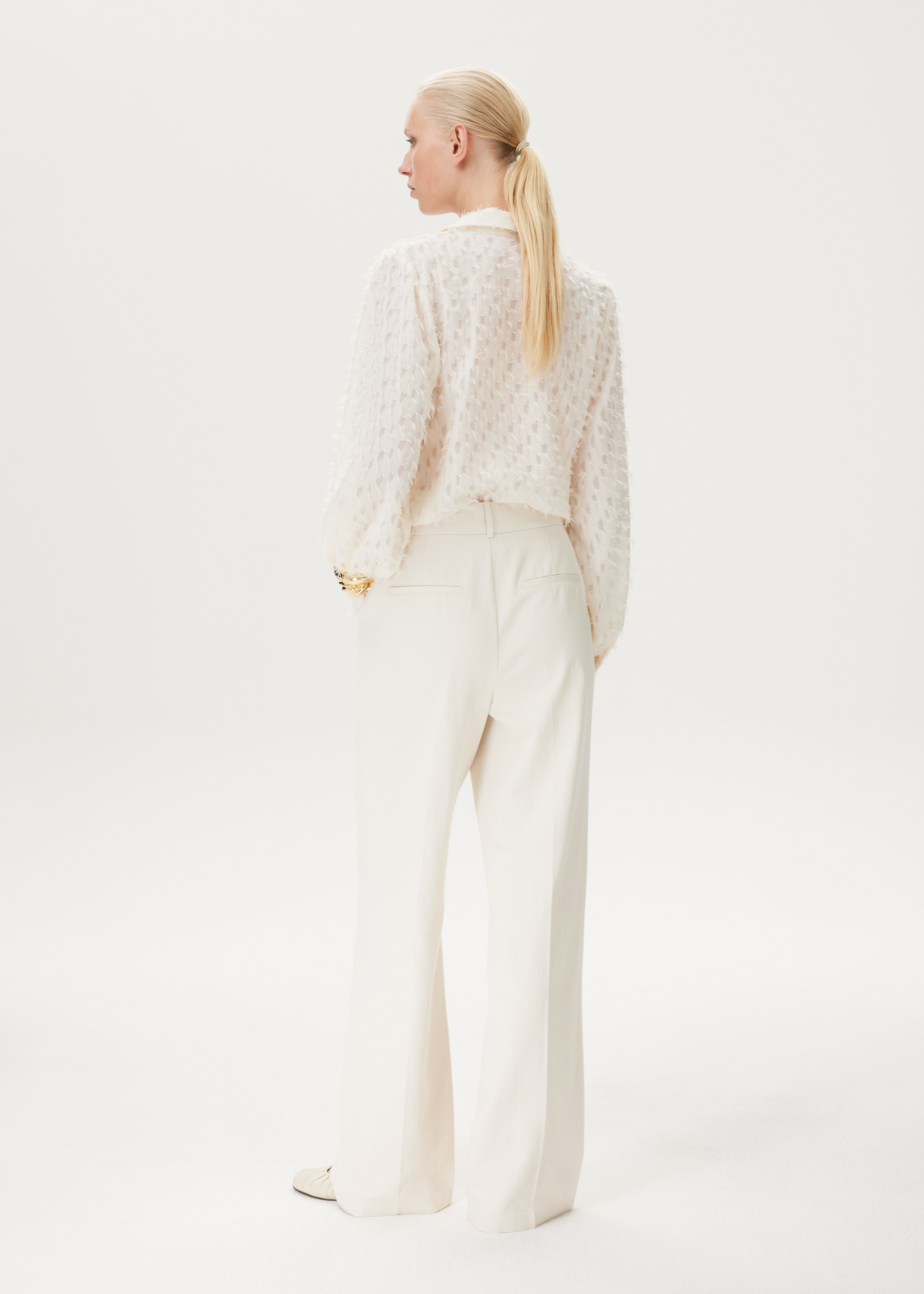 Blouse met franjes