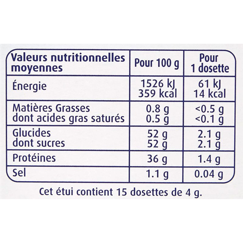 Lait en poudre Régilait - Boîte de 15 sticks