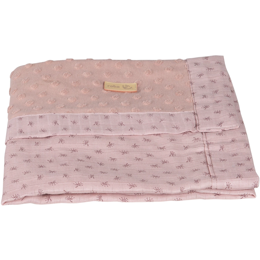 roba Kuscheldecke Lil Planet rosa 80 x 80 cm