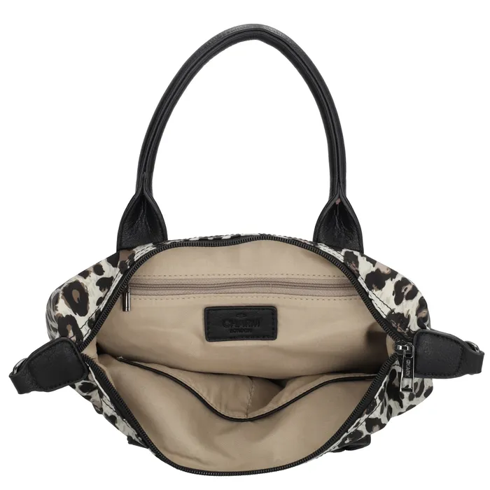 Charm London Buckingham Handtas Luipaard beige