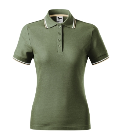Malfini 233 - Polo Élégant à Rayures Contrastées