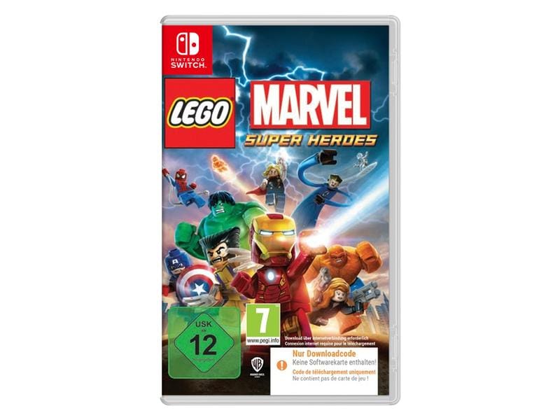 Warner Bros. Interactive LEGO Marvel Super Heroes Lego-Superhelden Action-Adventure für die Switch