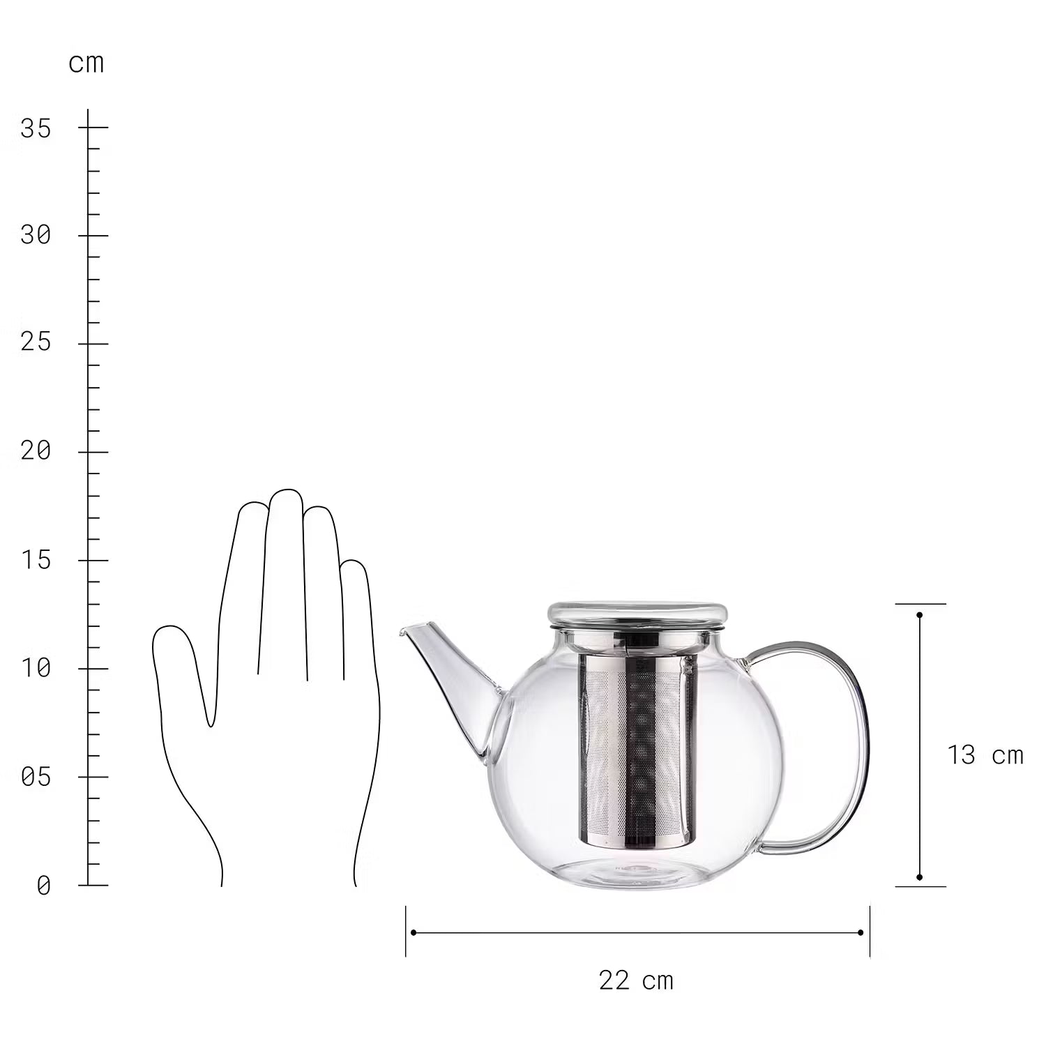 TEA TIME Teekanne