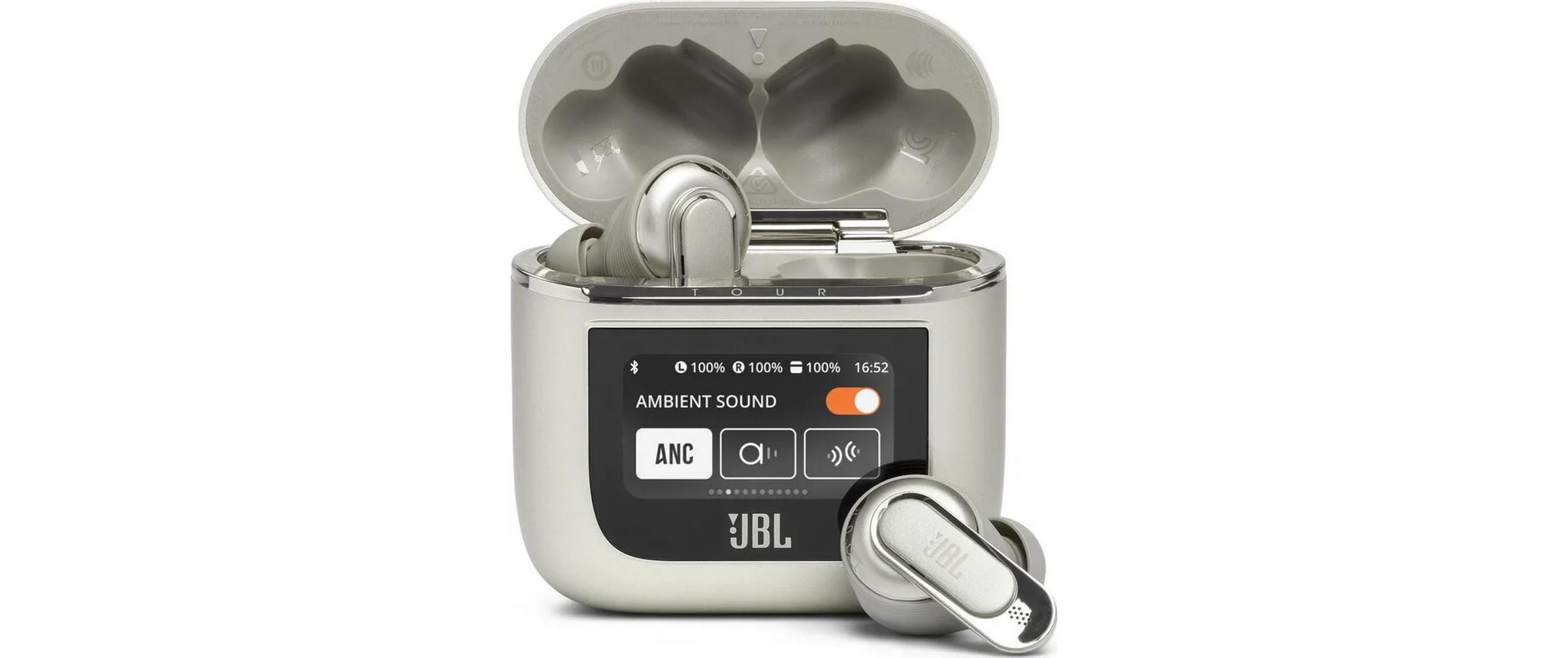 JBL Lautsprecher »Pro 2 Champagner« Stereo (Bluetooth Mikrofon | Sprachsteuerung )