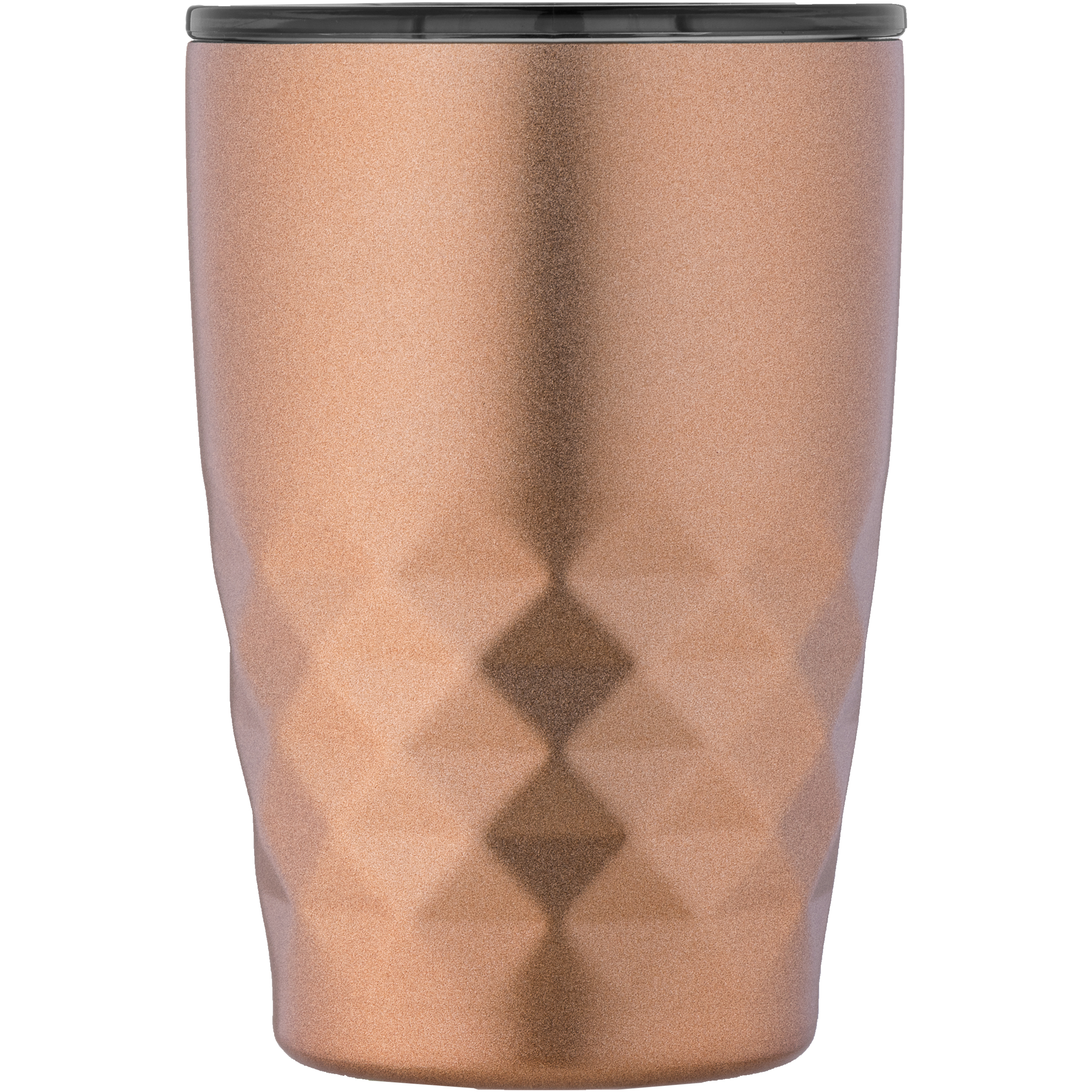 EgotierPro 100455 - Tasse Isotherme Cuivre Geo 350 ml Élégance