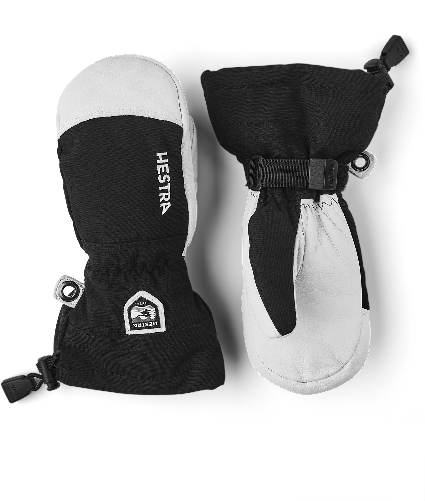 Army Leather Heli Ski Junior Mitt