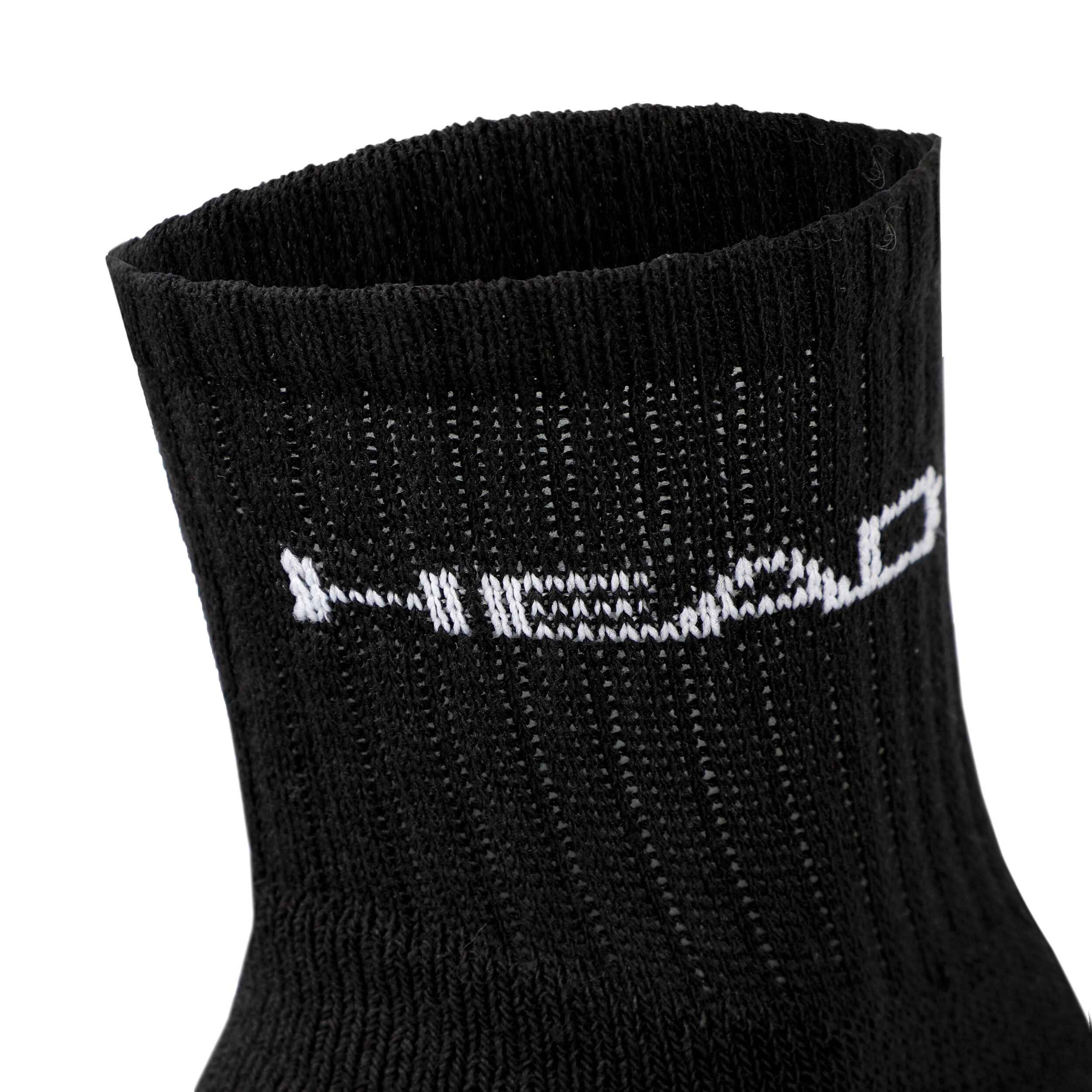 HEAD Club Short Crew Chaussettes De Tennis Pack De 3 - Noir