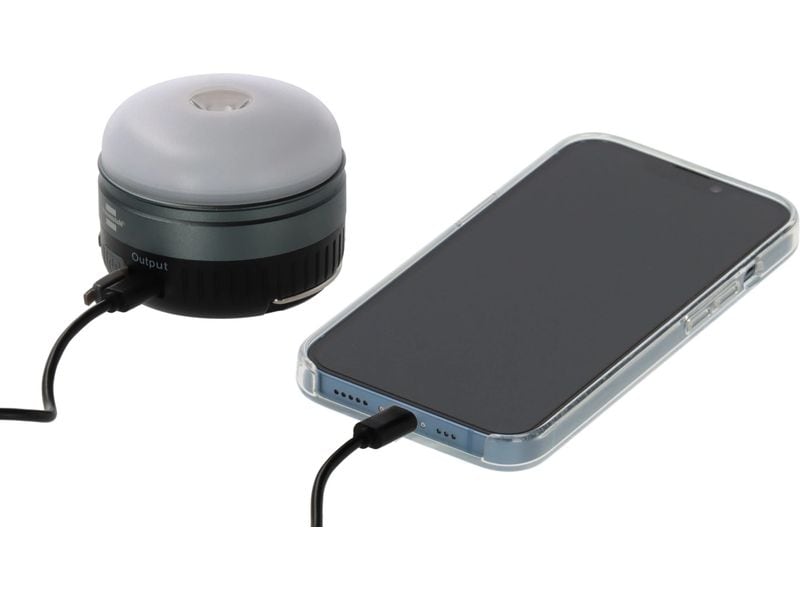 Brennenstuhl Campinglampe LED Magnetisch, Li-Ion-Akku, IP54 Akku Campingleuchte