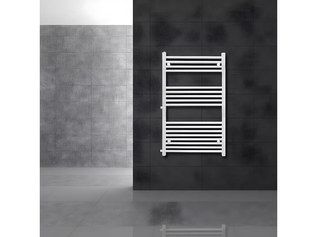 Radiateur de rénovation Remplacement radiateur de salle de bain Radiateur 600x1200 mm Blanc