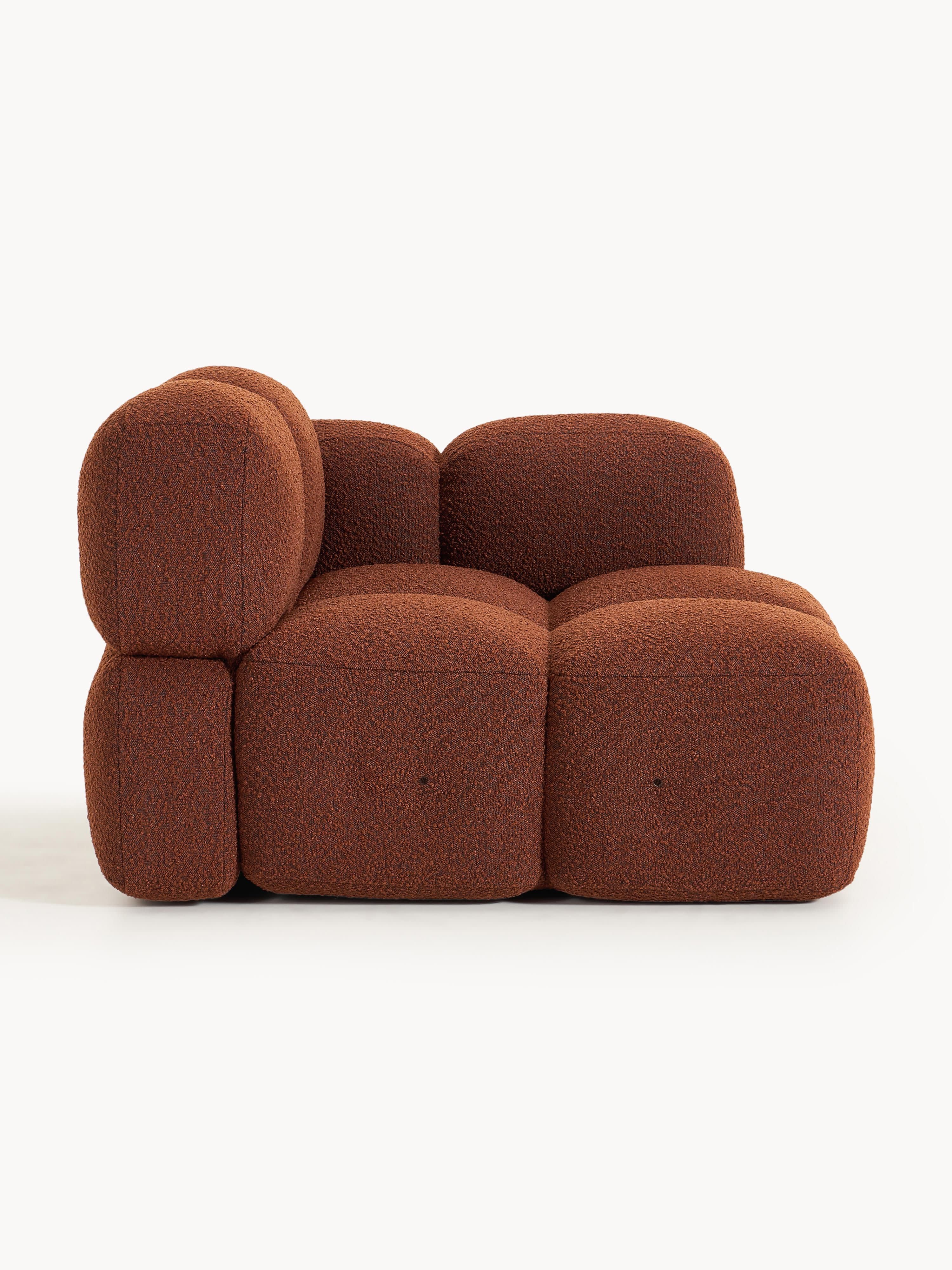 Hoekmodule Tayla van bouclé