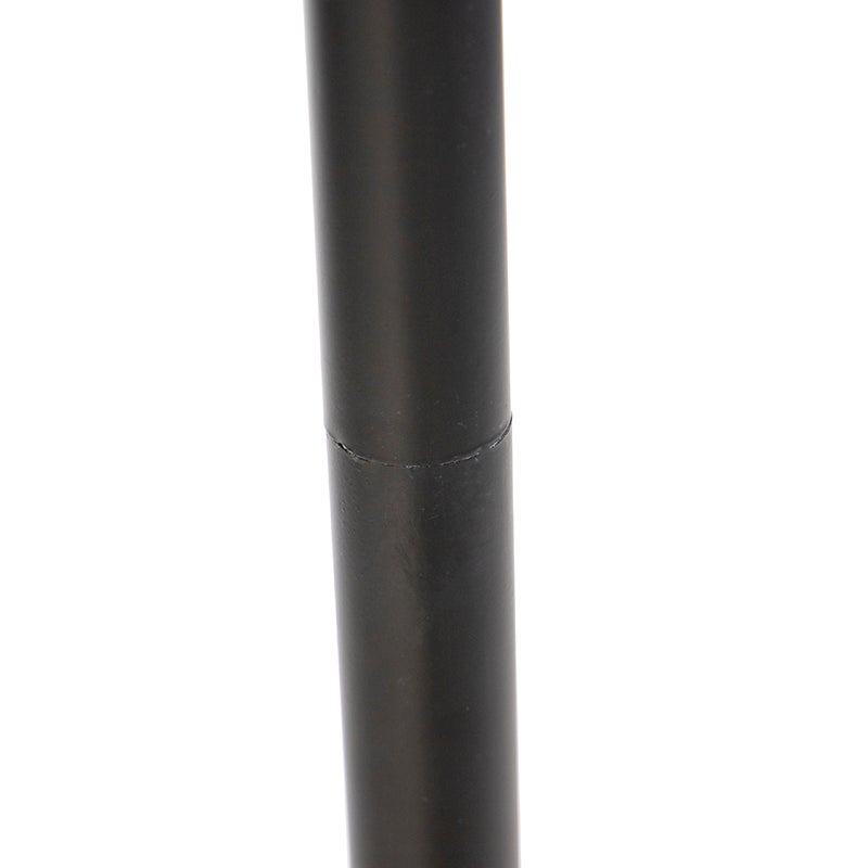 QAZQA - Classic I Antiek Klassieke Vloerlamp Zwart - Classico I Woonkamer I Slaapkamer - Hout Rond I Langwerpig - LED compatibel E27