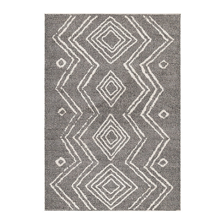 Berber vloerkleed - Thama Raviel Zwart | Bohemian look!