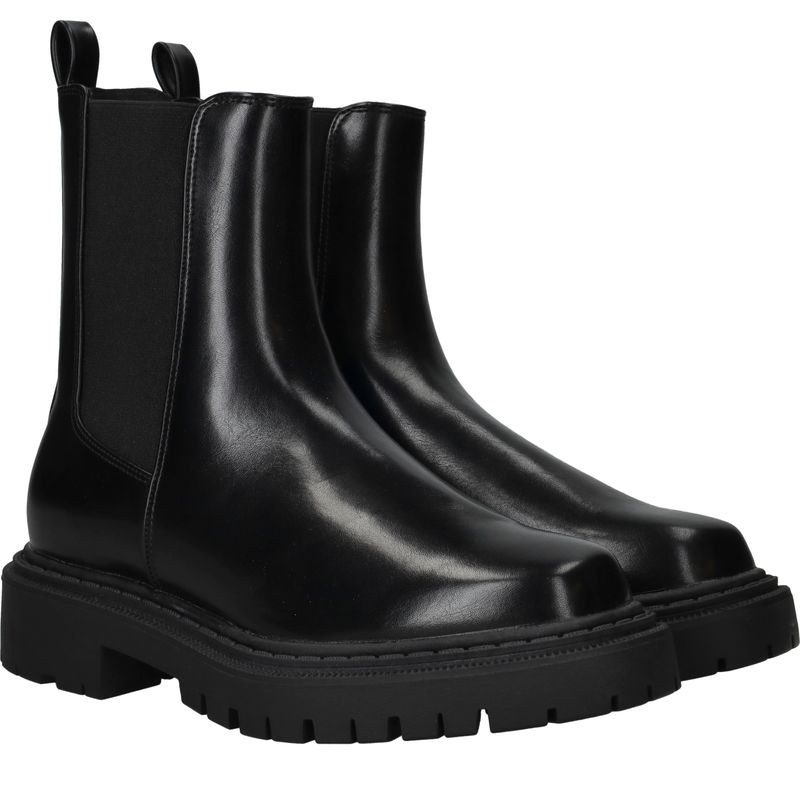 Deabused Chelseaboots Zwart Dames