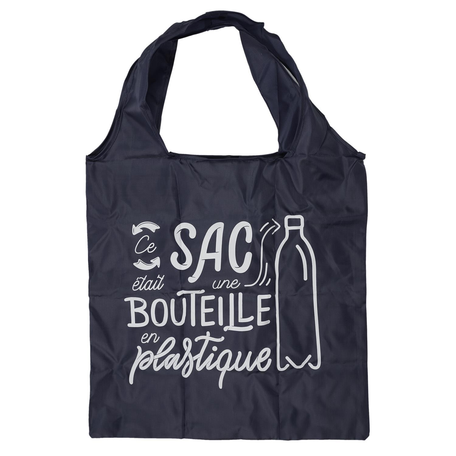 SAC SHOPPING PLIABLE RECYCLE 38X60CM