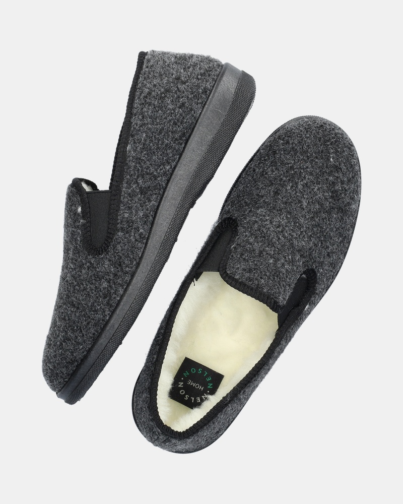 Nelson Home Pantoffels  - grijs