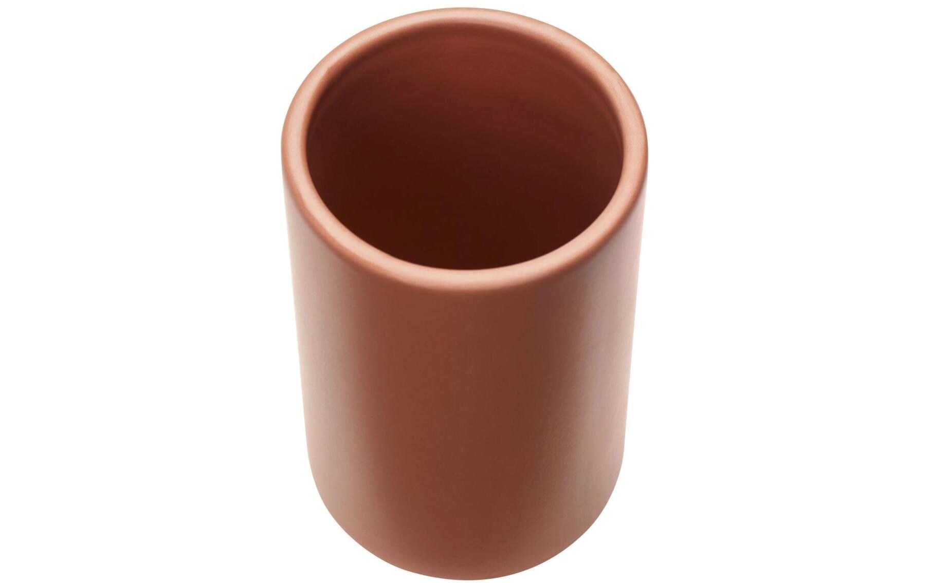 Zahnputzbecher Zylo TerracottaZahnbürstenhalter