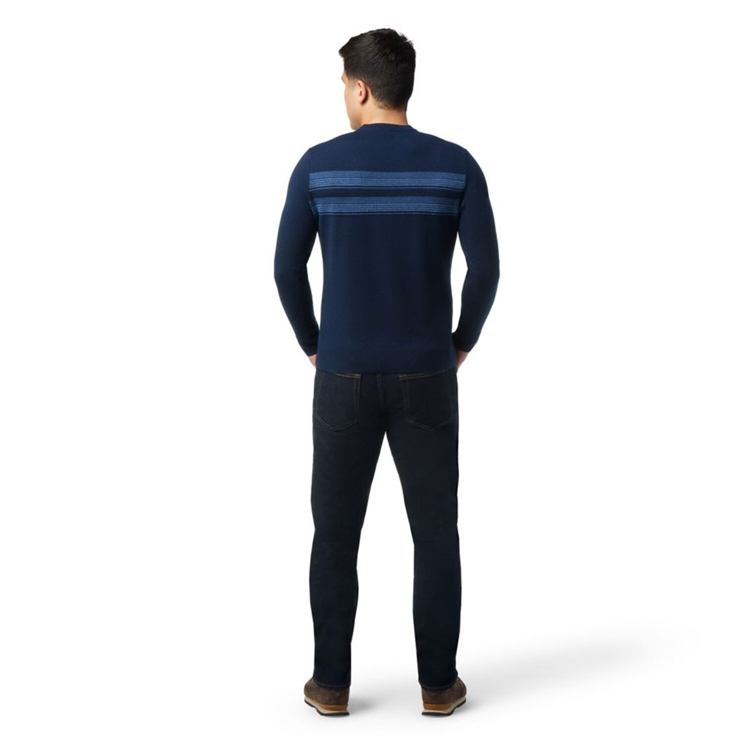 Smartwool Mens Sparwood Stripe Crew Sweater