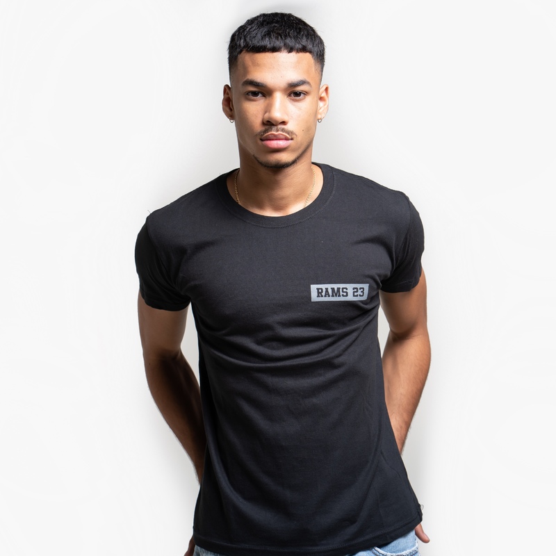 Camiseta Rams com estampa retangular pequena 23