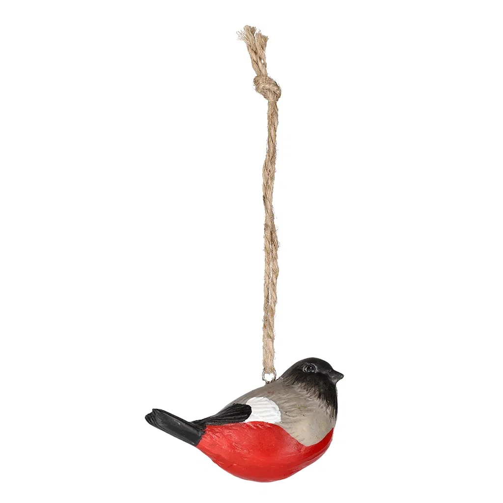 Juletrepynt Dompap Lengde 7 cm