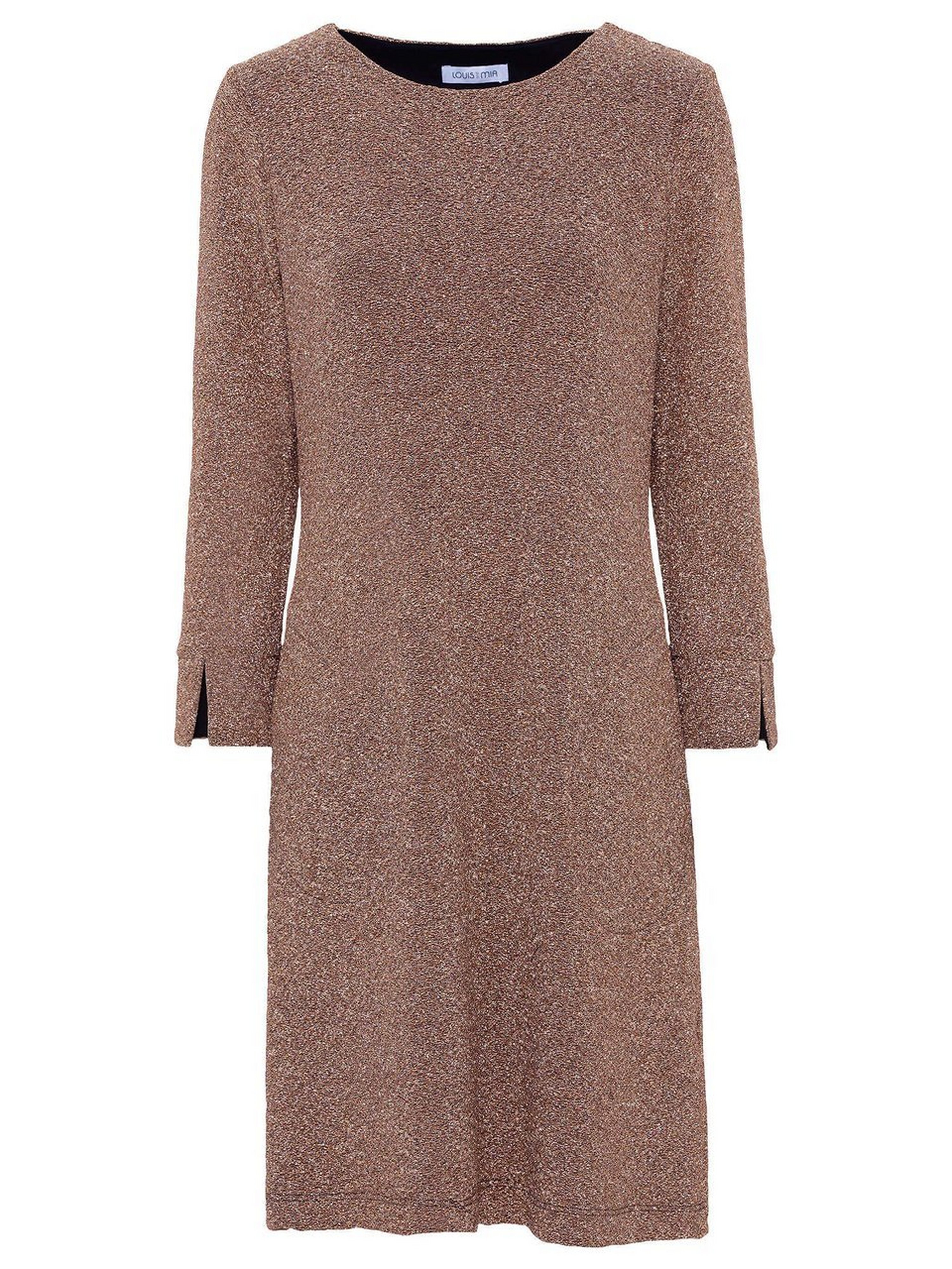 Kleid mit Rundhals-Ausschnitt