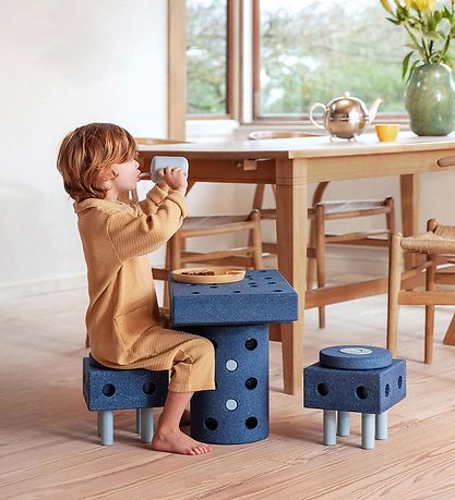 MODU 4x Foam Wheels - 4-pak - Deep Blue/Sky Blue