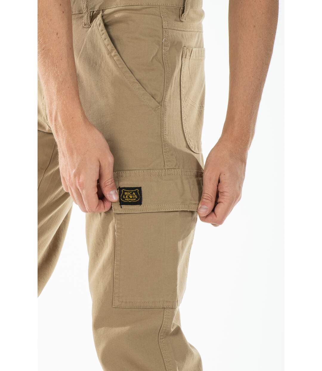 Pantalon de détente coupe charpentier CARP beige